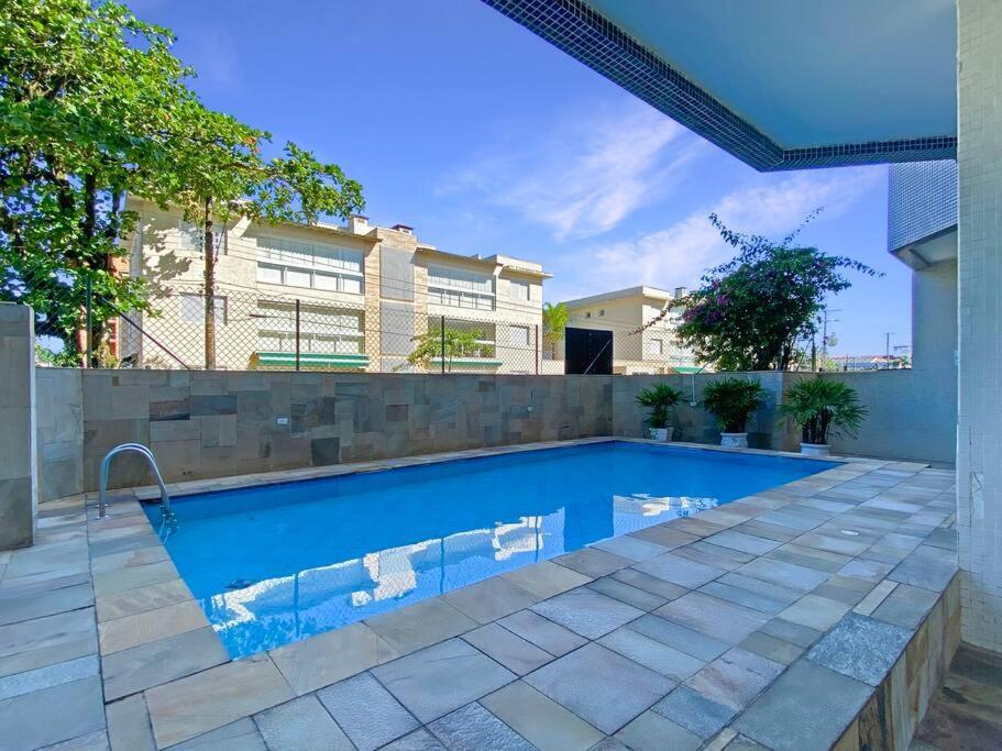 Balcony Barbecue Swimming Pool 4 Bdrm Ac Apartment Guarujá Exterior foto