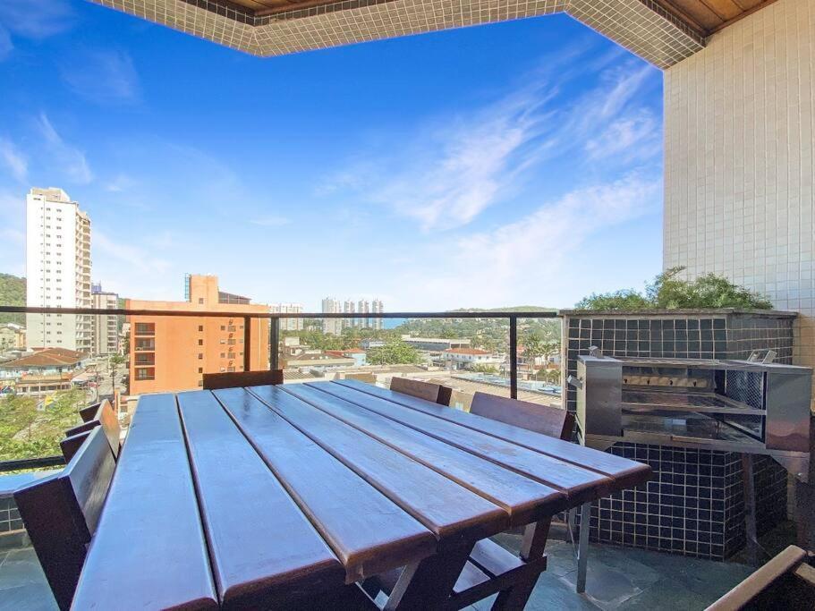 Balcony Barbecue Swimming Pool 4 Bdrm Ac Apartment Guarujá Exterior foto